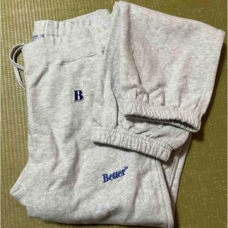 6/8まで値下げ！Better Gift Shop スウェットパンツ(スウェット)