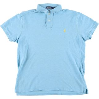 ラルフローレン(Ralph Lauren)の古着 ラルフローレン Ralph Lauren POLO RALPH LAUREN 半袖 ポロシャツ メンズL /eaa436537(ポロシャツ)