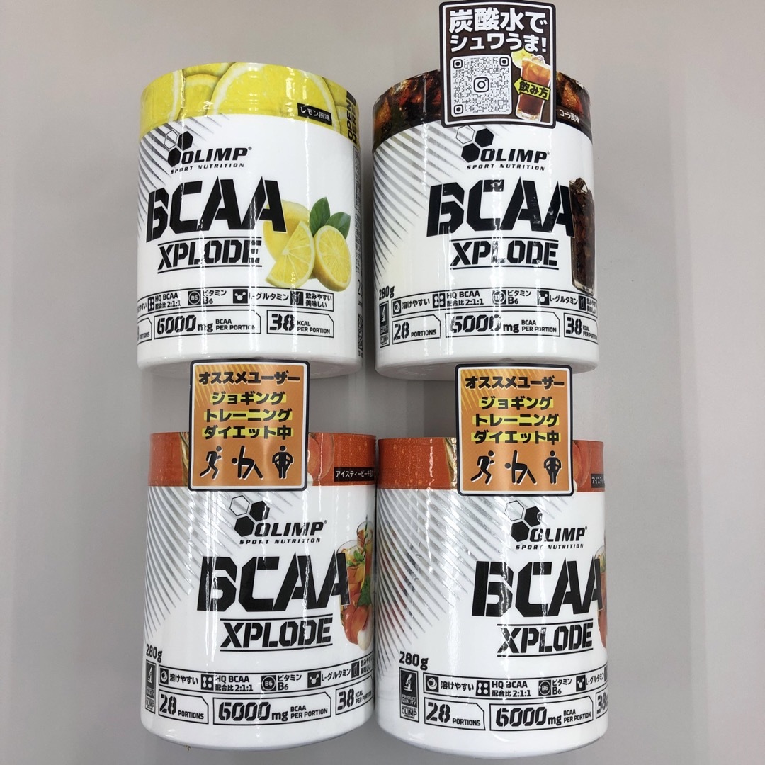 OLIMP オリンプ BCAA XPLODE 280g×4個 食品/飲料/酒の健康食品(アミノ酸)の商品写真