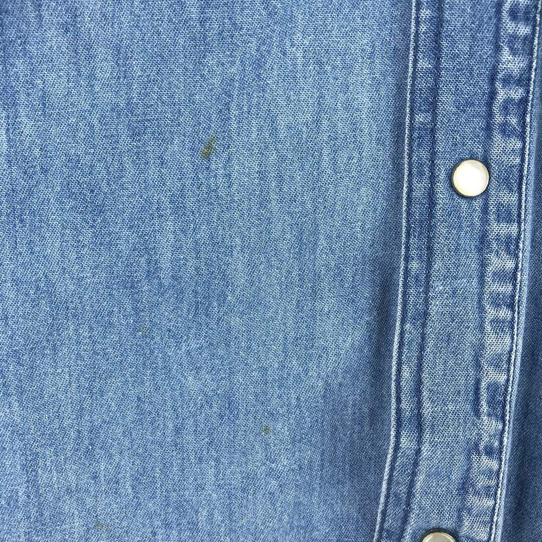 Levi's(リーバイス)の古着 リーバイス Levi's 長袖 デニム ウエスタンシャツ メンズL /eaa438916 メンズのトップス(シャツ)の商品写真