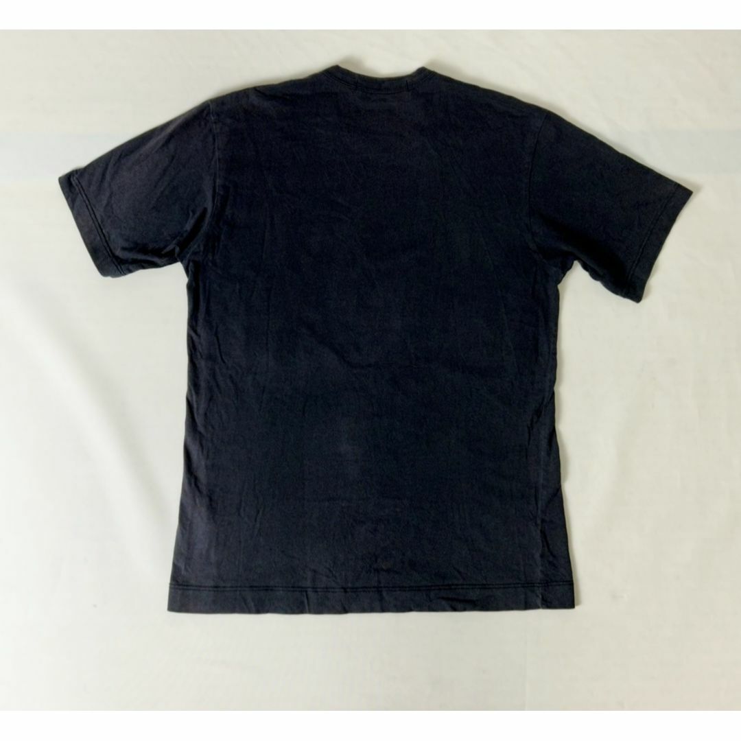 COMME des GARCONS SHIRT(コムデギャルソンシャツ)の00s コムデギャルソン シャツ 2001 プリント Tシャツ フェード 黒 S メンズのトップス(Tシャツ/カットソー(半袖/袖なし))の商品写真