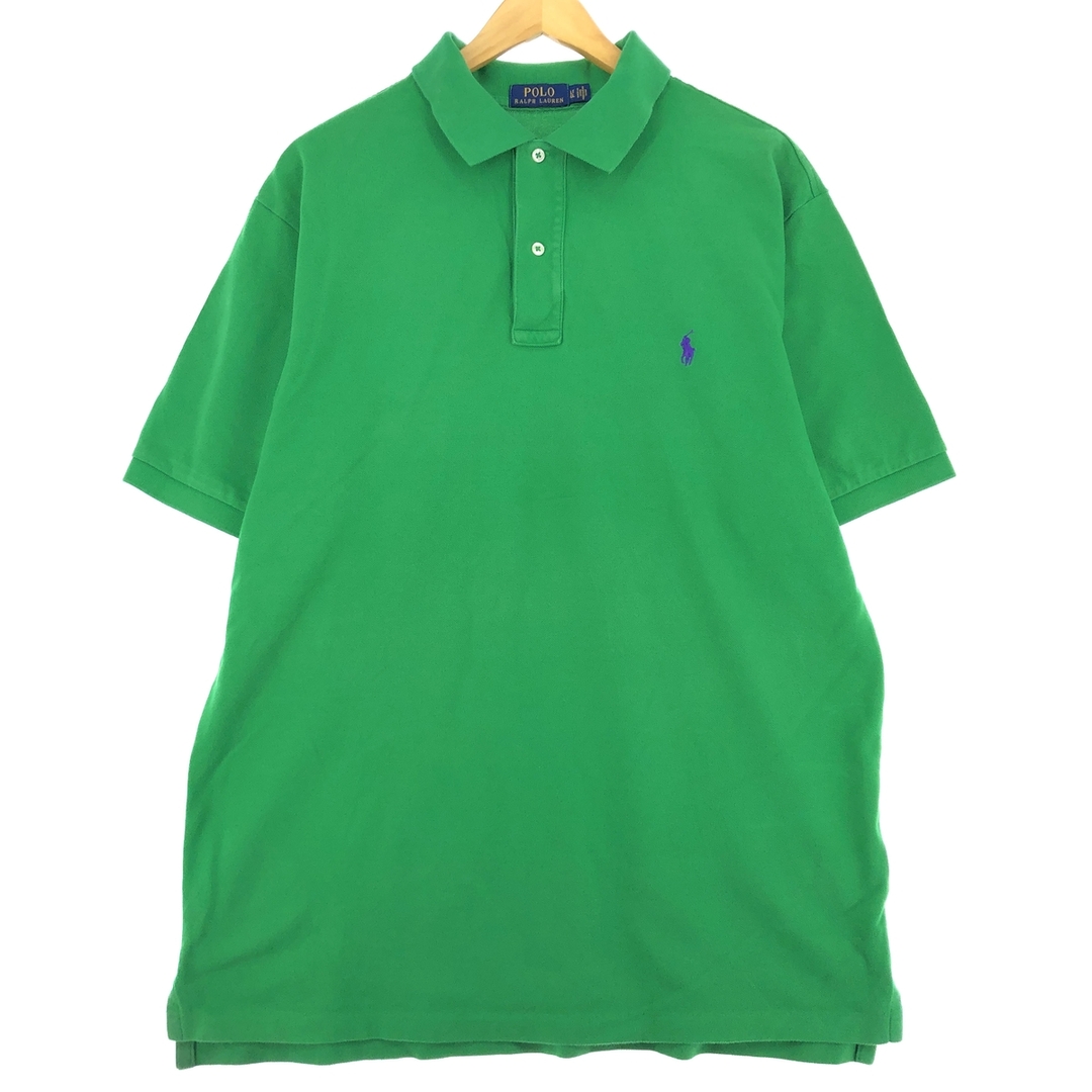 Ralph Lauren(ラルフローレン)の古着 ラルフローレン Ralph Lauren POLO RALPH LAUREN 半袖 ポロシャツ メンズL /eaa436177 メンズのトップス(ポロシャツ)の商品写真