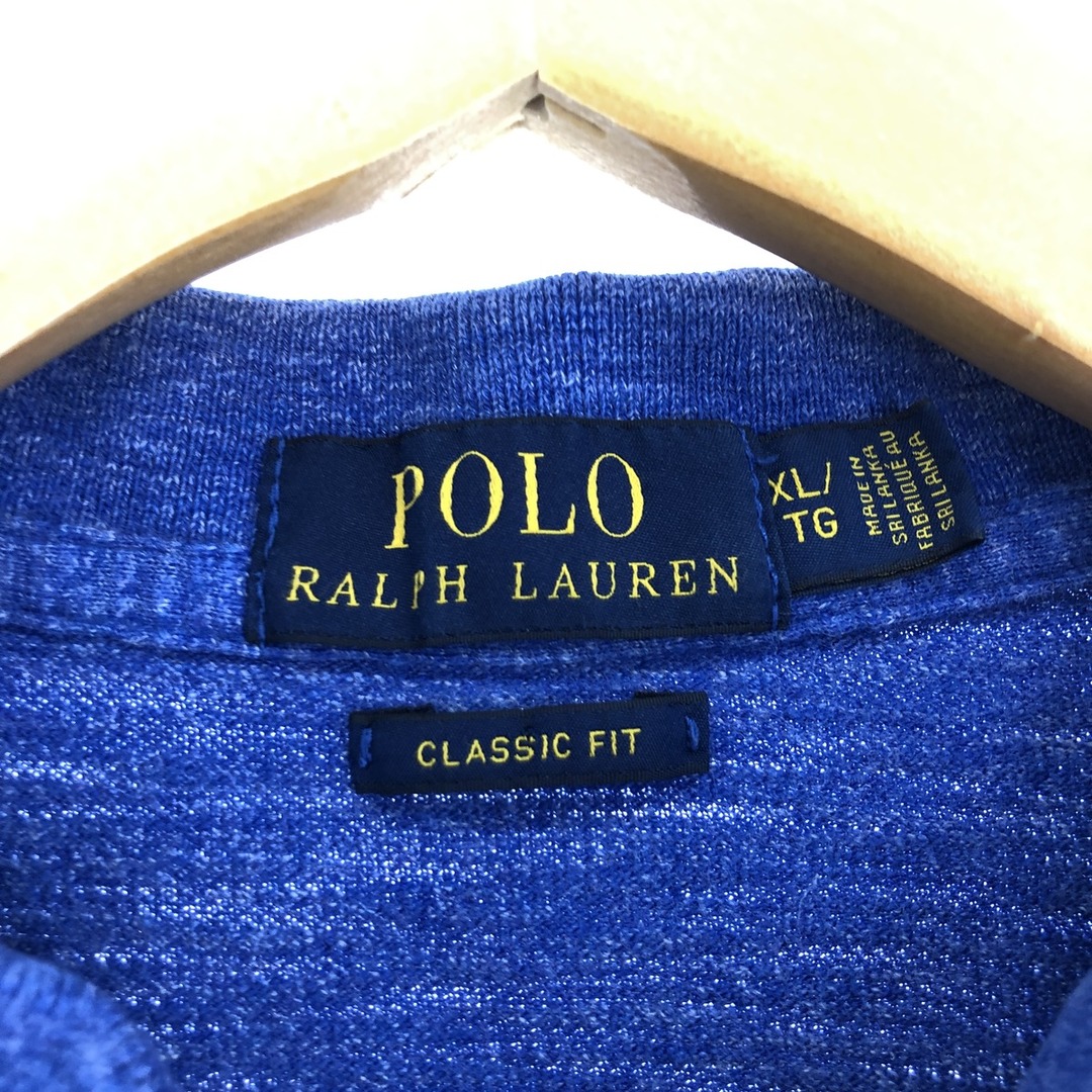 Ralph Lauren(ラルフローレン)の古着 ラルフローレン Ralph Lauren POLO RALPH LAUREN 半袖 ポロシャツ メンズXL /eaa436178 メンズのトップス(ポロシャツ)の商品写真