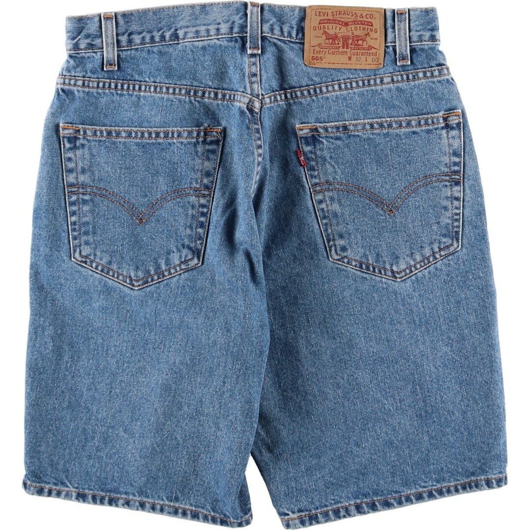 Levi's(リーバイス)の古着 00年代 リーバイス Levi's 505 REGULAR FIT デニムショーツ ショートパンツ メンズw32 /eaa436385 メンズのパンツ(ショートパンツ)の商品写真