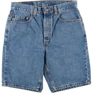 リーバイス(Levi's)の古着 00年代 リーバイス Levi's 505 REGULAR FIT デニムショーツ ショートパンツ メンズw32 /eaa436385(ショートパンツ)