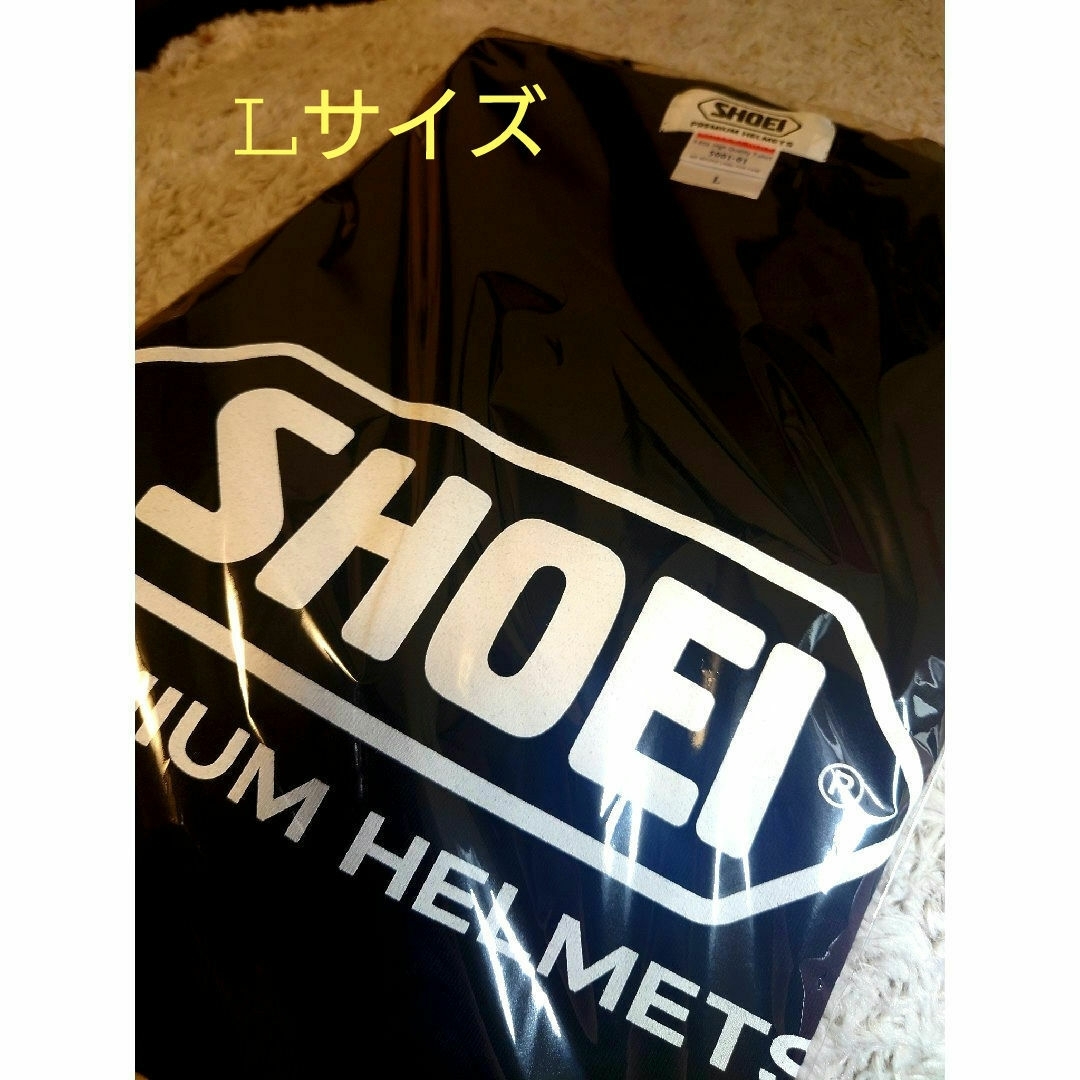 SHOEI(ショウエイ)のSHOEI株主優待 Tシャツ ブラック(Lサイズ) メンズのトップス(Tシャツ/カットソー(半袖/袖なし))の商品写真