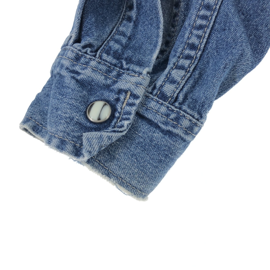 Levi's(リーバイス)の古着 リーバイス Levi's 長袖 デニム ウエスタンシャツ メンズM /eaa438915 メンズのトップス(シャツ)の商品写真