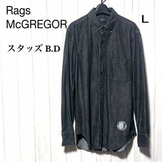 ラグスマックレガー スタッズ B.D デニムシャツ Rags McGREGOR(シャツ)