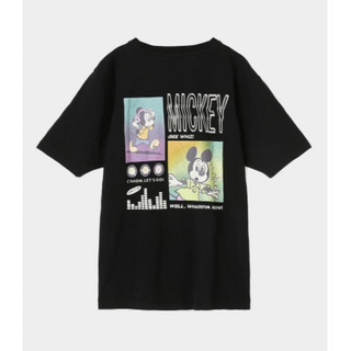 moussy - Disney SERIES CREATED by MOUSSY 　Tシャツ　