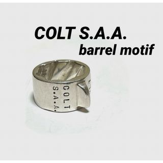 COLT(コルト) S A Aバレルモチーフ925リング約19〜19.5号の間位(リング(指輪))