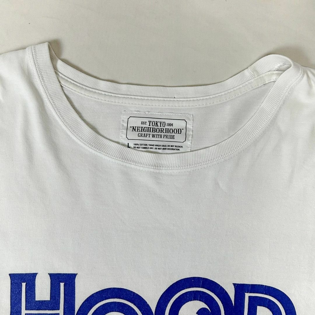 NEIGHBORHOOD(ネイバーフッド)のNEIGHBORHOOD ネイバーフッド 17SS 両面プリント Tシャツ L メンズのトップス(Tシャツ/カットソー(半袖/袖なし))の商品写真