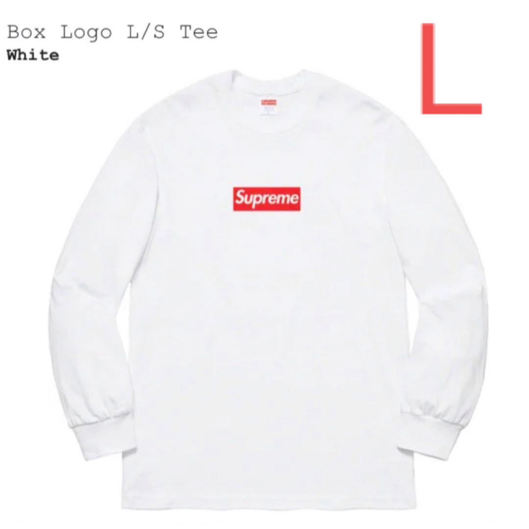 Supreme(シュプリーム)の【L】Box Logo L/S Tee  SUPREME メンズのトップス(Tシャツ/カットソー(七分/長袖))の商品写真