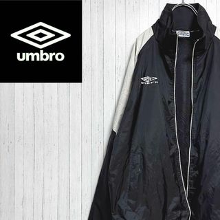 アンブロ(UMBRO)のアンブロ　ナイロンジャケット　黒　ブラック　S　アウトレット(その他)