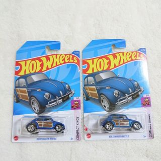 ホットウィール(ホットウィール)のミニカー ビートル ２個セット まとめ クラシックカー ワーゲン レトロ(ミニカー)