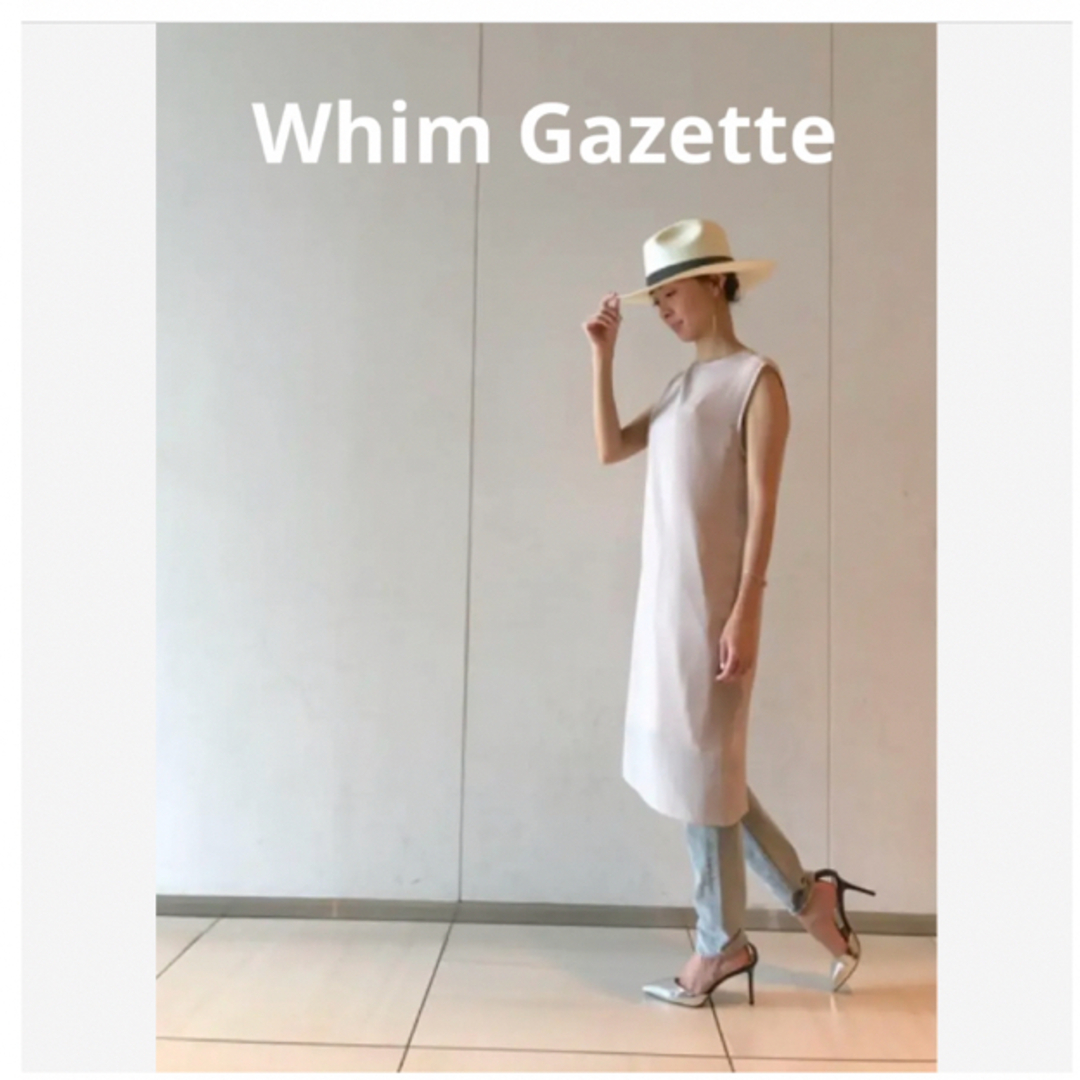 Whim Gazette(ウィムガゼット)のSALE超美品★ウィムガゼット ノースリワンピース★付属ペチコートなし レディースのワンピース(ひざ丈ワンピース)の商品写真