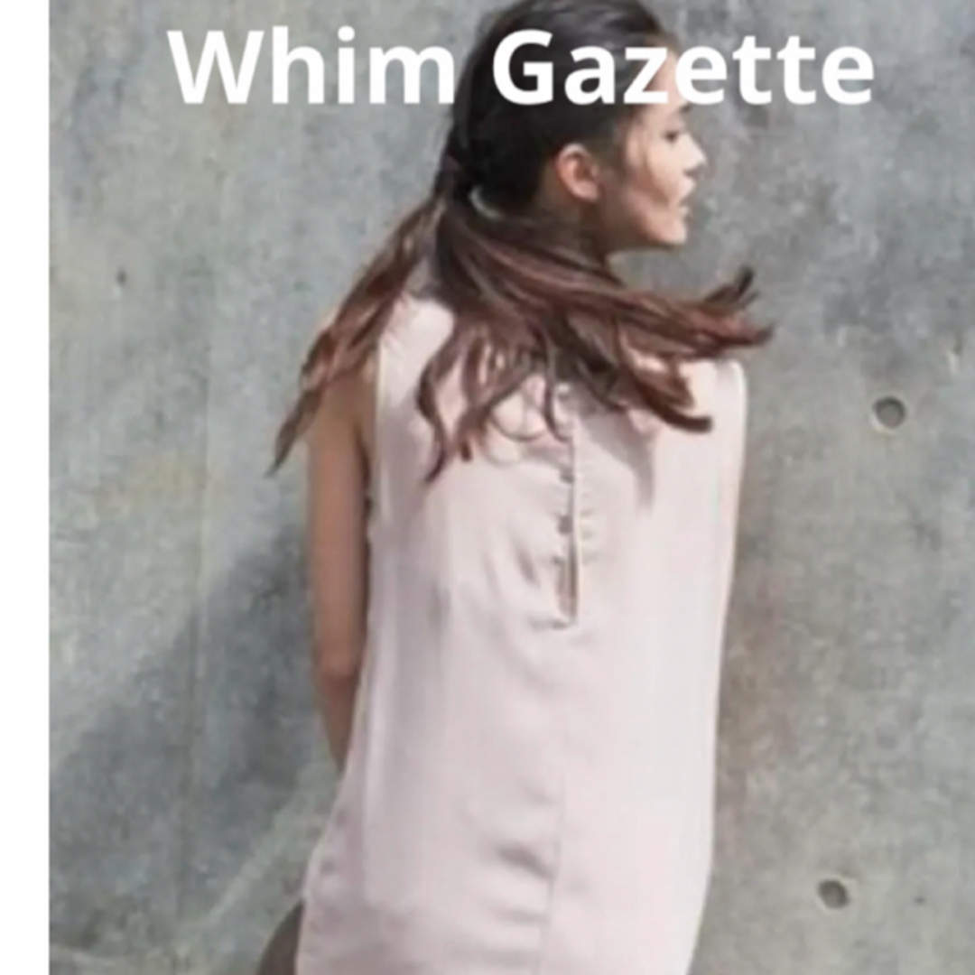 Whim Gazette(ウィムガゼット)のSALE超美品★ウィムガゼット ノースリワンピース★付属ペチコートなし レディースのワンピース(ひざ丈ワンピース)の商品写真