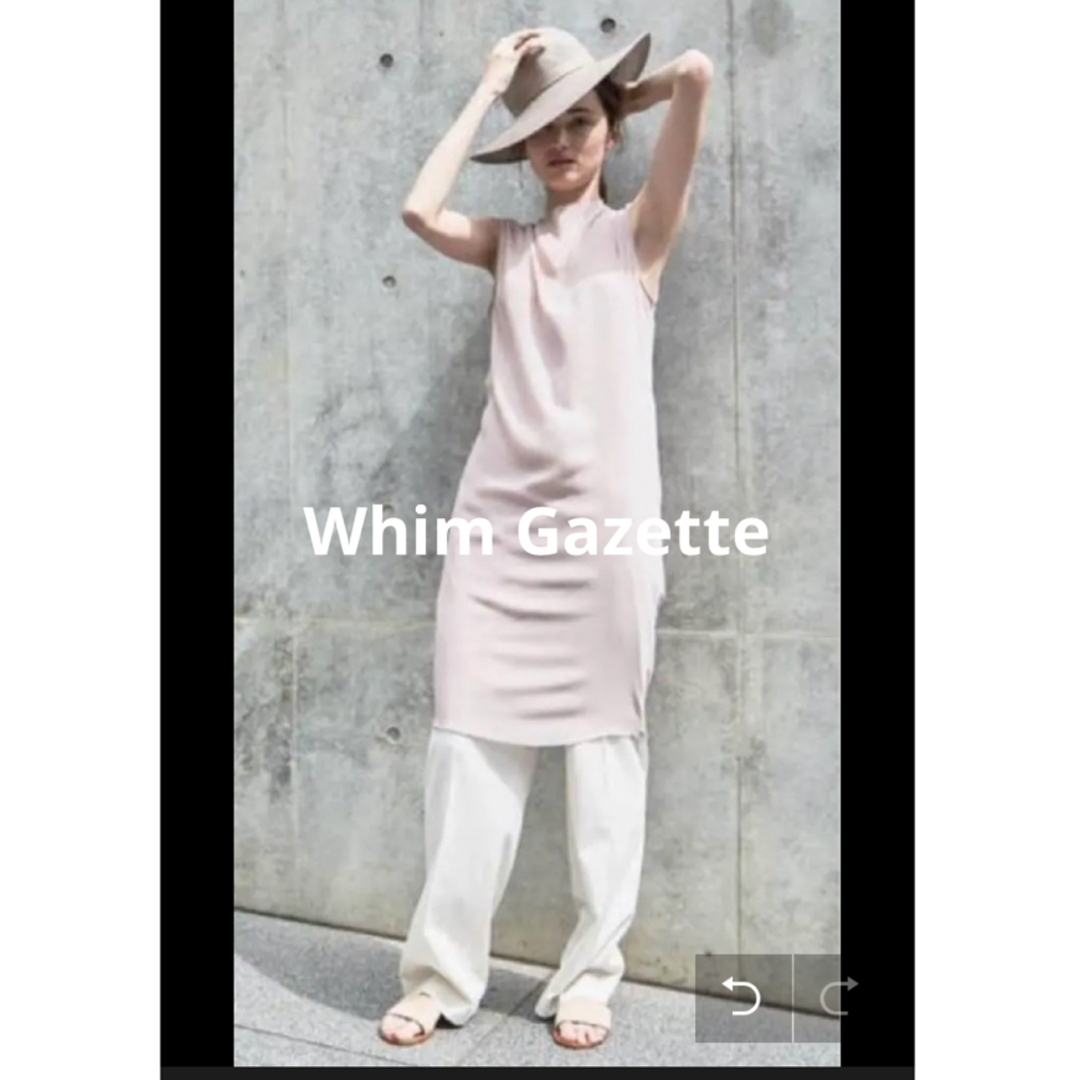 Whim Gazette(ウィムガゼット)のSALE超美品★ウィムガゼット ノースリワンピース★付属ペチコートなし レディースのワンピース(ひざ丈ワンピース)の商品写真