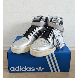 オリジナルス(Originals（adidas）)の28 新品 adidas ORIGINALS  FORUM 84 HIGH 銀(スニーカー)