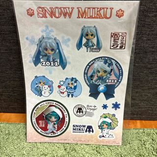 雪ミク2013ステッカー(キャラクターグッズ)