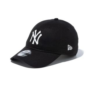 ニューエラー(NEW ERA)の9THIRTY Flax Cotton ニューヨーク・ヤンキース ブラック(キャップ)