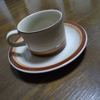 コーヒーカップ　レトロ　昭和　ROYAL STONE　ロイヤルストーン(グラス/カップ)