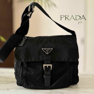 プラダ(PRADA)の極美品 PRADA プラダ テスート ショルダーバッグ(ショルダーバッグ)