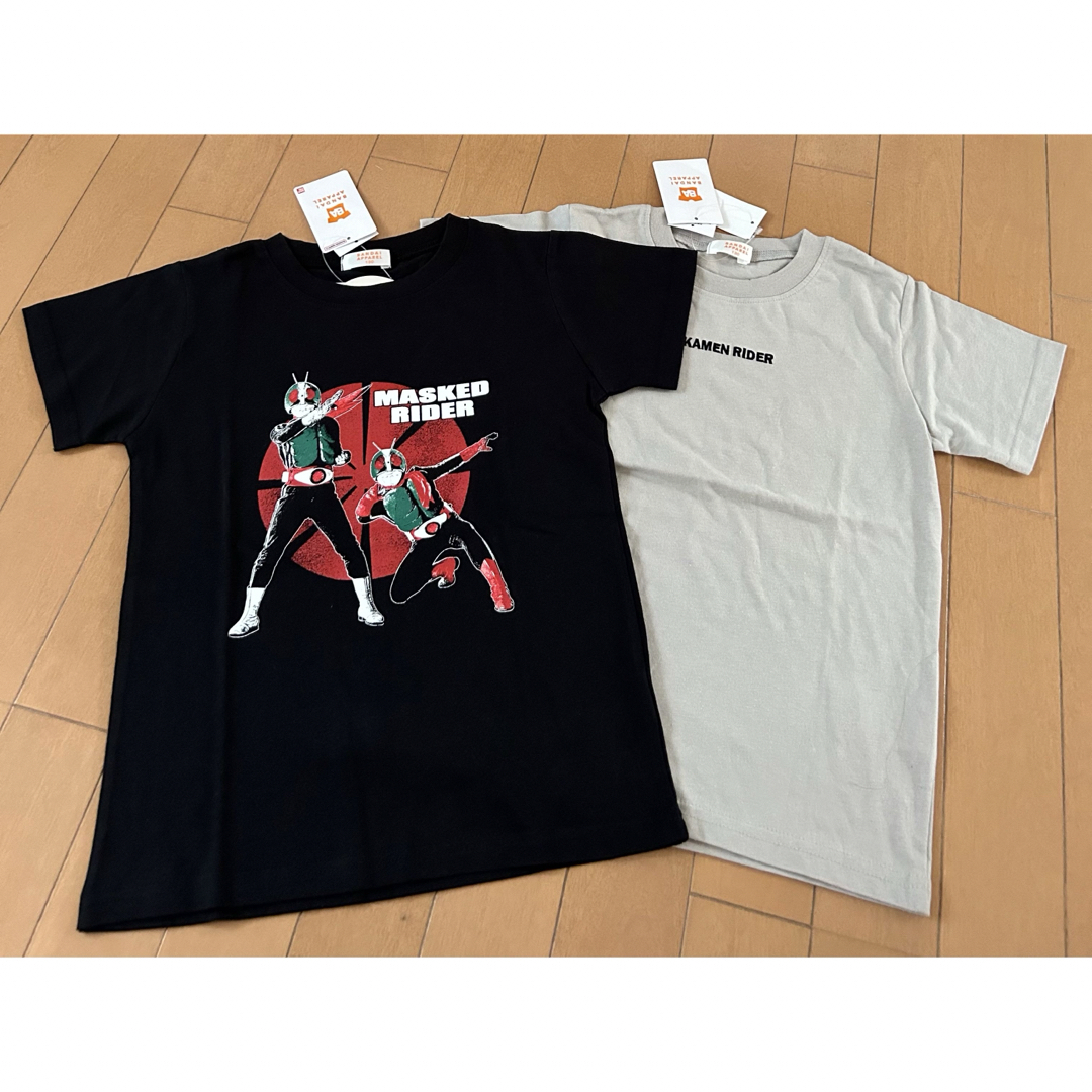 BANDAI(バンダイ)の仮面ライダー 歴代 シリーズ Tシャツ 130 キッズ/ベビー/マタニティのキッズ服男の子用(90cm~)(Tシャツ/カットソー)の商品写真