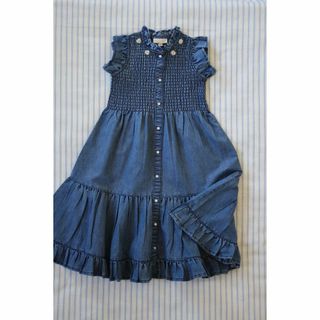 ソーアプルーム(SOOR PLOOM)のbonjour diary Ibiza Dress - Denim　4y(ワンピース)