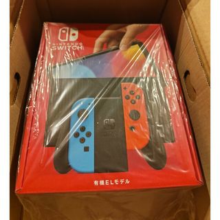 ニンテンドースイッチ(Nintendo Switch)のニンテンドースイッチ有機EL  ネオン 新品(家庭用ゲーム機本体)