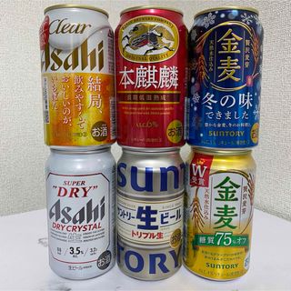 サントリー(サントリー)のお酒 ビール 飲み比べ6本セット ｱ(ビール)