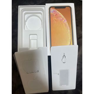 アップル(Apple)のiPhoneXR イエロー 128G 空箱(その他)