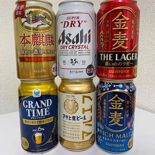 アサヒ(アサヒ)のお酒 ビール 飲み比べ6本セット ｲ(ビール)