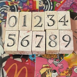 monpocheさん numbersはんこ※今だけ送料無料(はんこ)