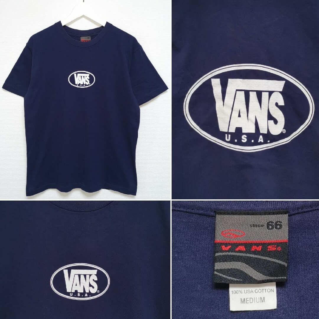 VANS(ヴァンズ)のM 90s VANS オールド バンズ Tシャツ BMX ビンテージ USA メンズのトップス(Tシャツ/カットソー(半袖/袖なし))の商品写真