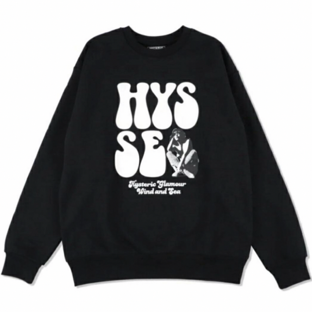 WIND AND SEA(ウィンダンシー)のWINDANDSEA×Hysteric  WDS CREW NECK SWEAT メンズのトップス(スウェット)の商品写真