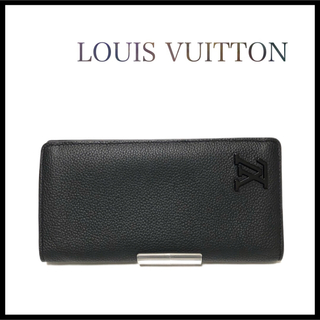 LOUIS VUITTON - 【美品】LOUISVUITTON ヴィトン　ブラザ　アエログラム　二つ折り長財布