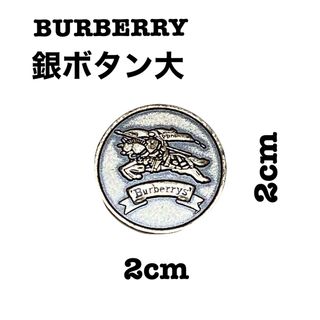 BURBERRY - バーバリー　銀ボタン大　1個