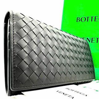 ボッテガヴェネタ(Bottega Veneta)の《新品未使用品/現行》付属品完備ボッテガヴェネタ イントレチャート二つ折り長財布(長財布)