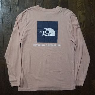 ザノースフェイス(THE NORTH FACE)のノースフェイス　ボックスロゴ ロングスリーブ　USA企画　Tシャツ(Tシャツ/カットソー(七分/長袖))