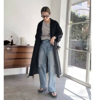 マウジー(moussy)の美品です♥マウジーライトオーバーコート♥グレー(スプリングコート)