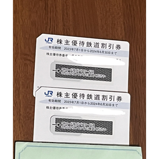 ジェイアール(JR)のJR西日本　株主優待鉄道割引券　2枚セット(その他)