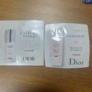 ディオール(Dior)のDIOR  美容液,日焼け止め乳液(サンプル/トライアルキット)