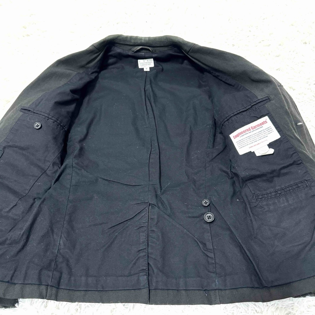 Engineered Garments(エンジニアードガーメンツ)のエンジニアードガーメンツ　ブラック　アンドバージャケット　テーラード　S 3B メンズのジャケット/アウター(テーラードジャケット)の商品写真