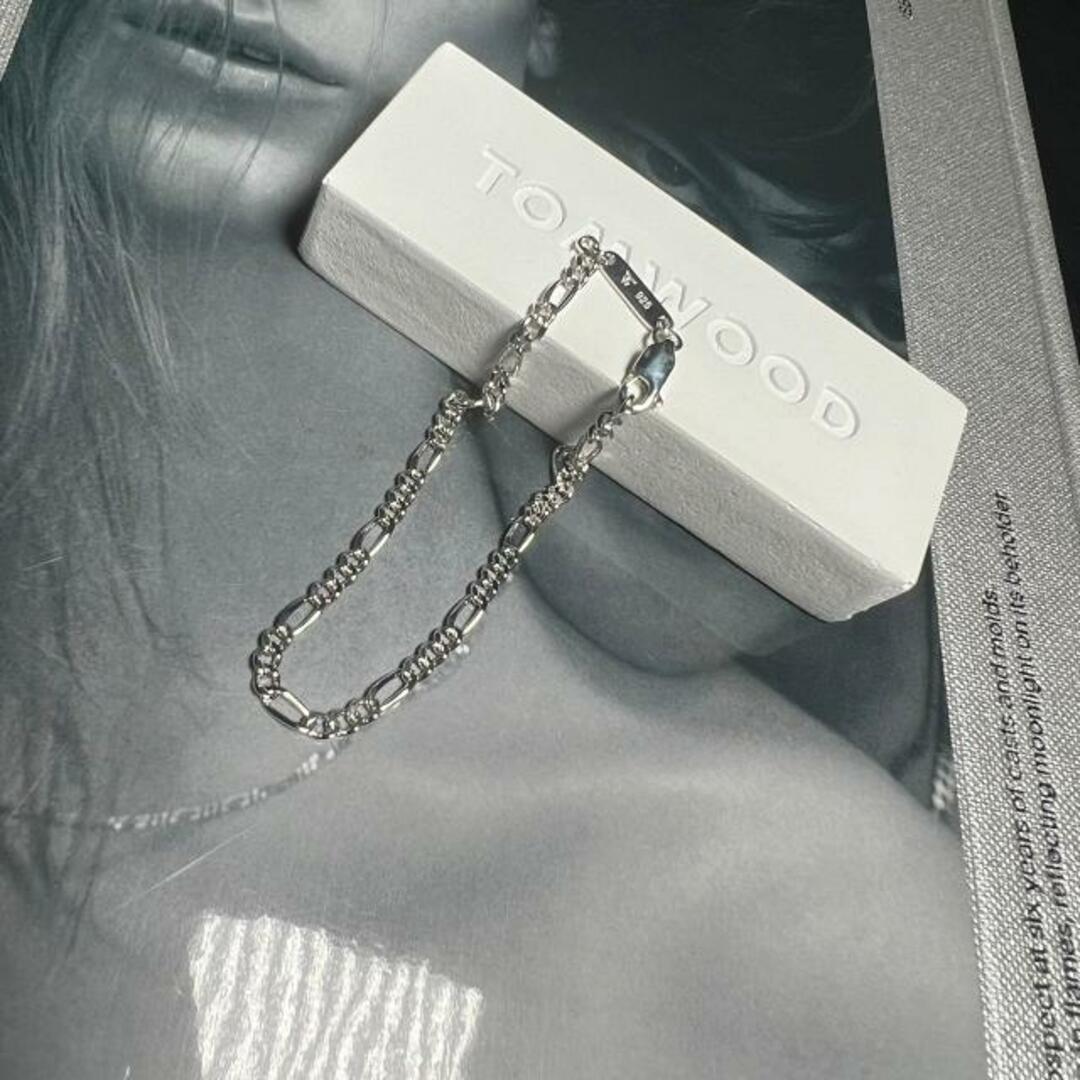 TOM WOOD - トムウッド TOMWOOD Bo Bracelet Slim シルバー TOM WOOD - トムウッド TOMWOOD Bo Bracelet Slim シルバー