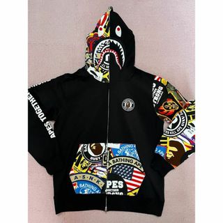 A BATHING APE - 【希少2XL】アベイシングエイプ パーカー アーチロゴ