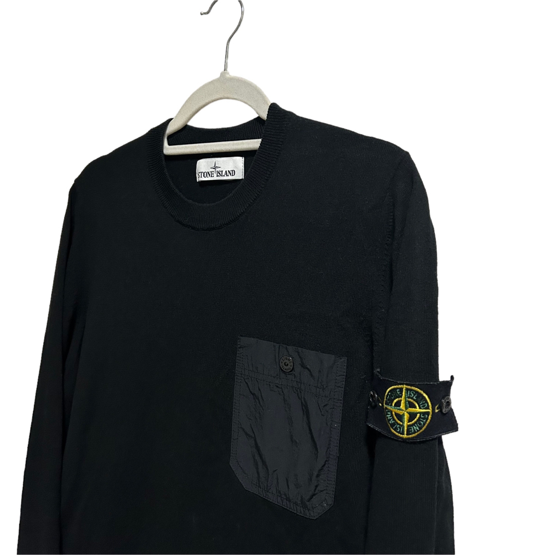 STONE ISLAND(ストーンアイランド)のSTONE ISLAND Light Raw Cotton Knit 21ss メンズのトップス(ニット/セーター)の商品写真