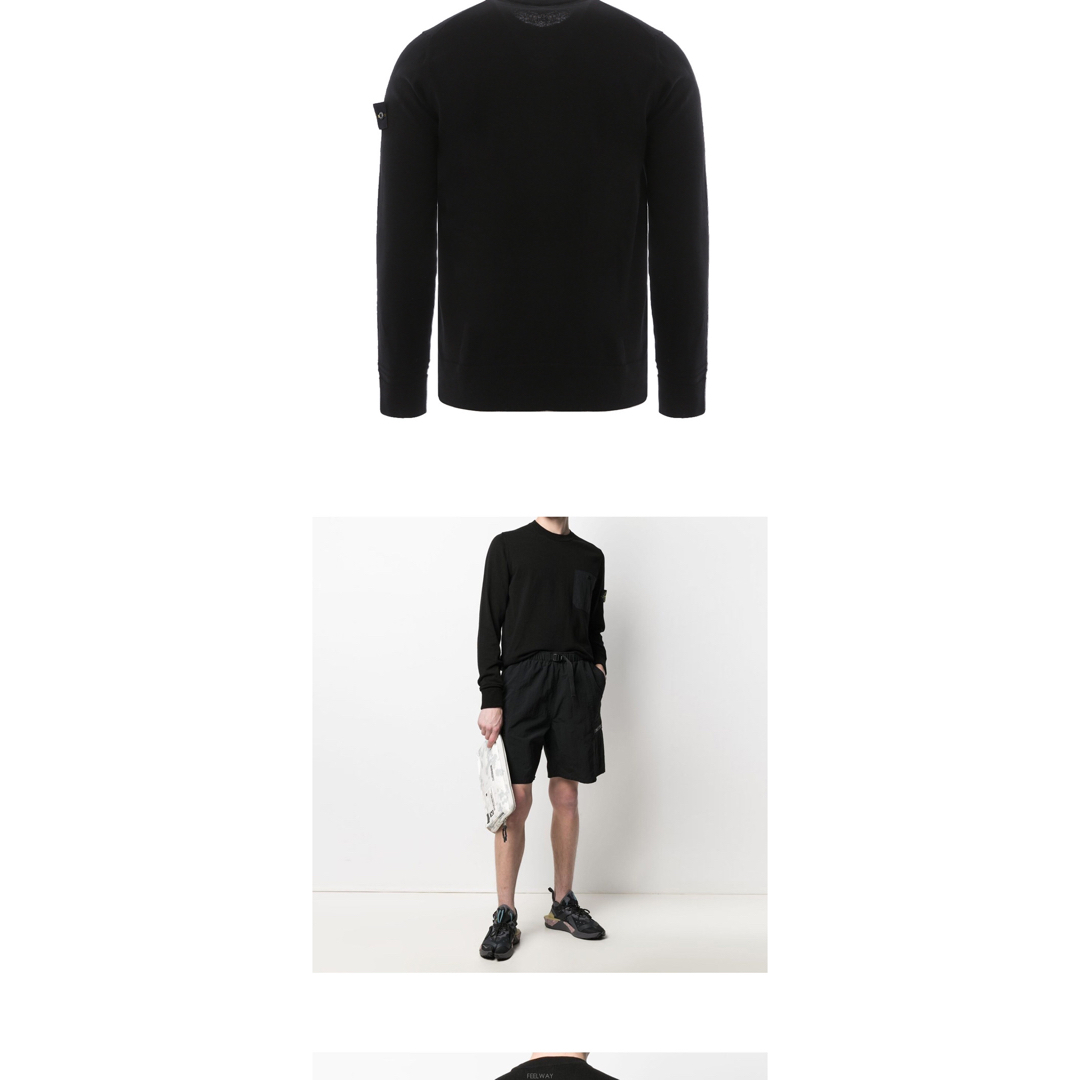 STONE ISLAND(ストーンアイランド)のSTONE ISLAND Light Raw Cotton Knit 21ss メンズのトップス(ニット/セーター)の商品写真