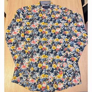 ザラ(ZARA)のZARA MAN ザラ　メンズ　ボタニカル柄　花柄シャツ　ブラウス　長袖　新品(シャツ)