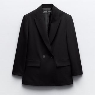 ザラ(ZARA)のzara オーバーサイズブレザー(テーラードジャケット)