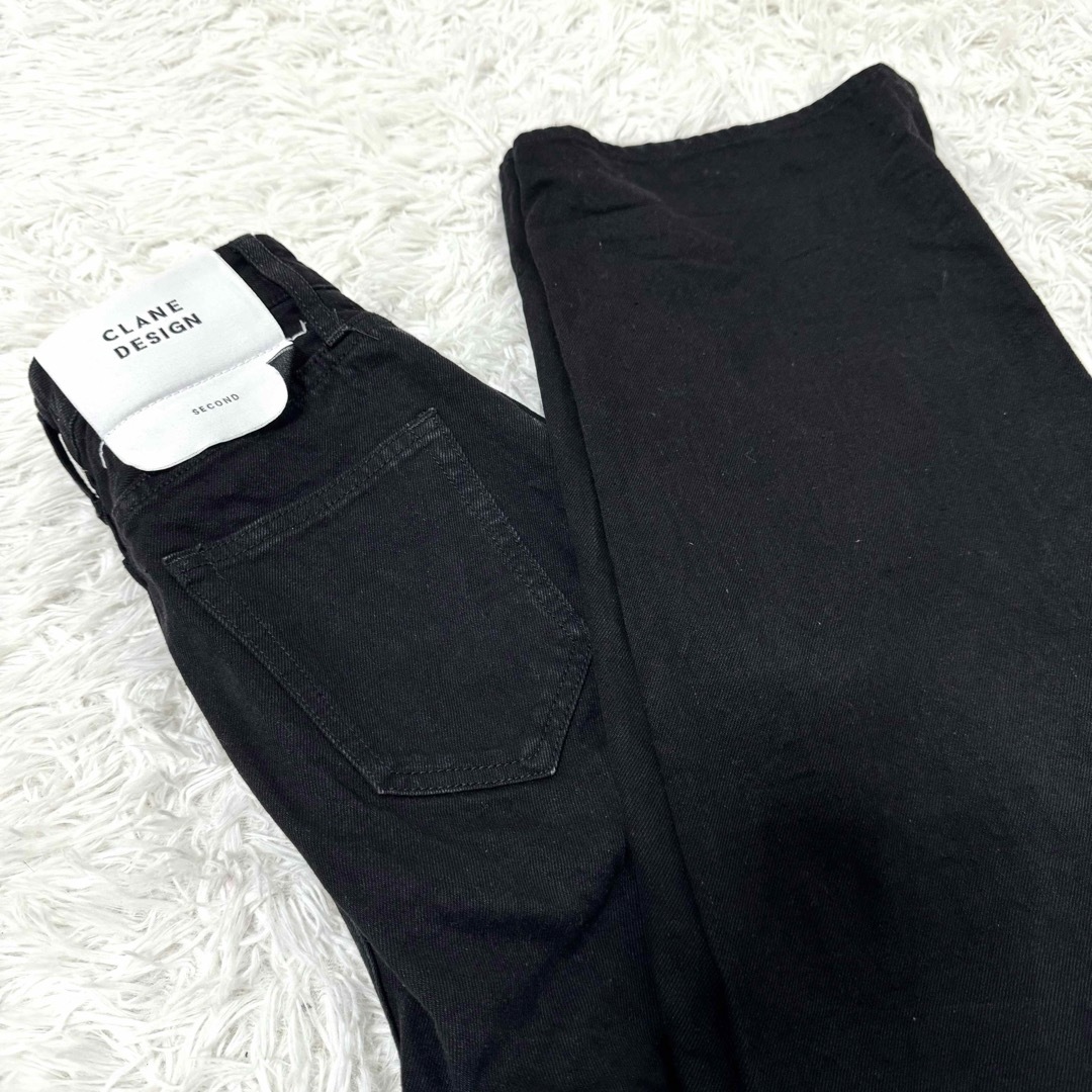 CLANE(クラネ)のクラネ　CLANE SECOND DENIM PANTS デニムパンツ　S レディースのパンツ(デニム/ジーンズ)の商品写真